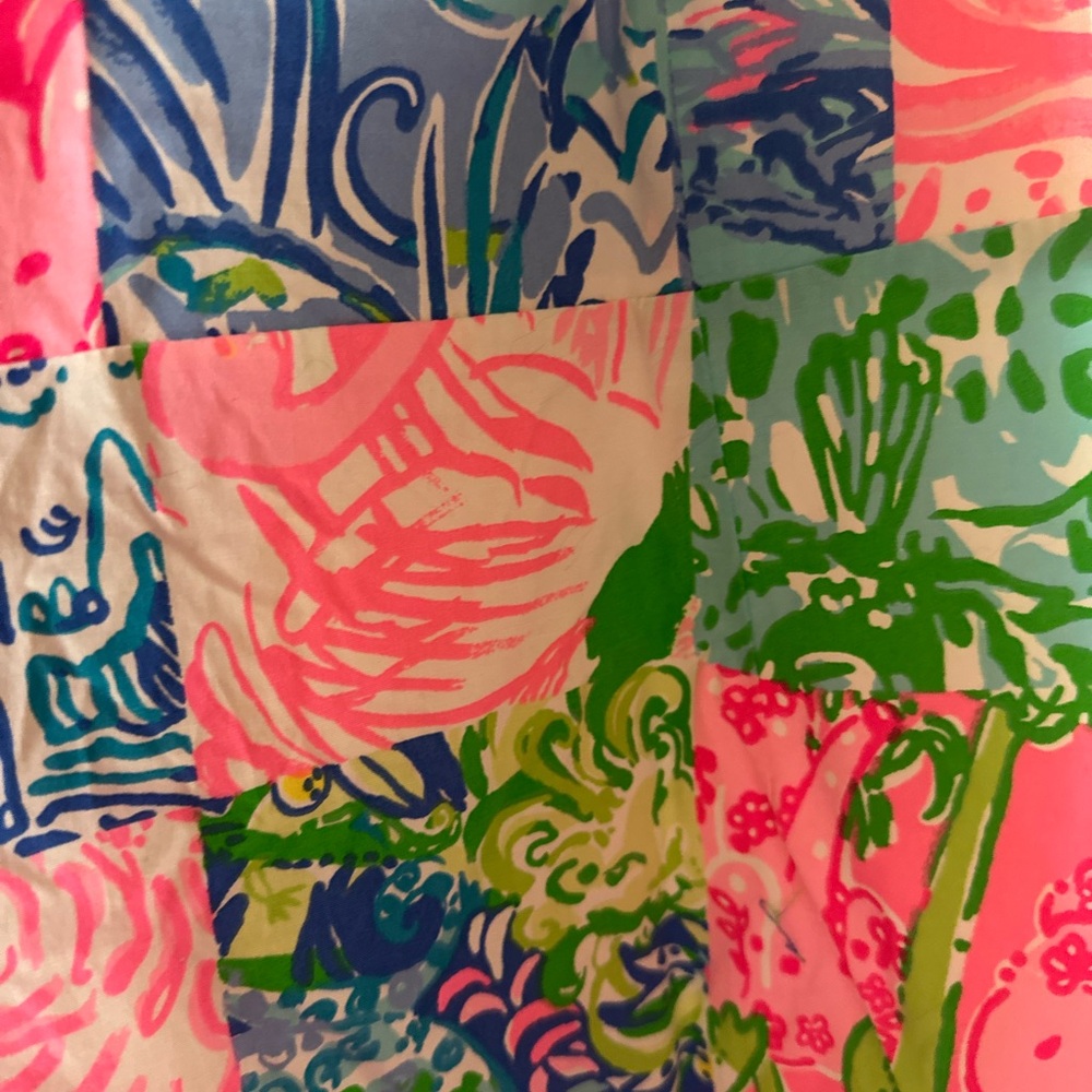 Lilly Pulitzer Patchwork Romper - image 2